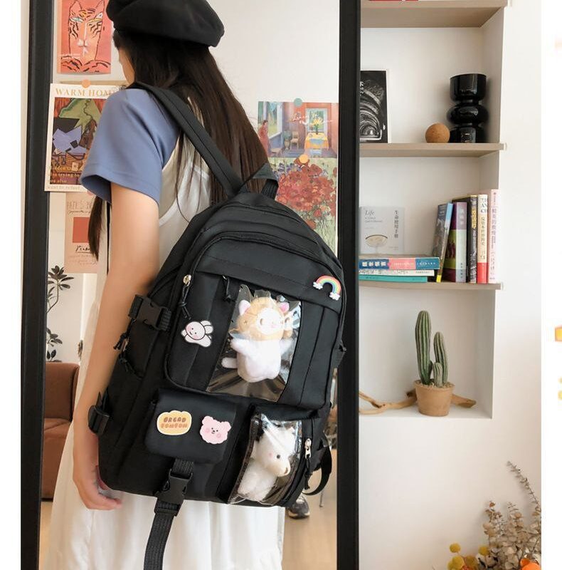 Cute School Backpack for Girls in Bangladesh – Large Capacity PRM144